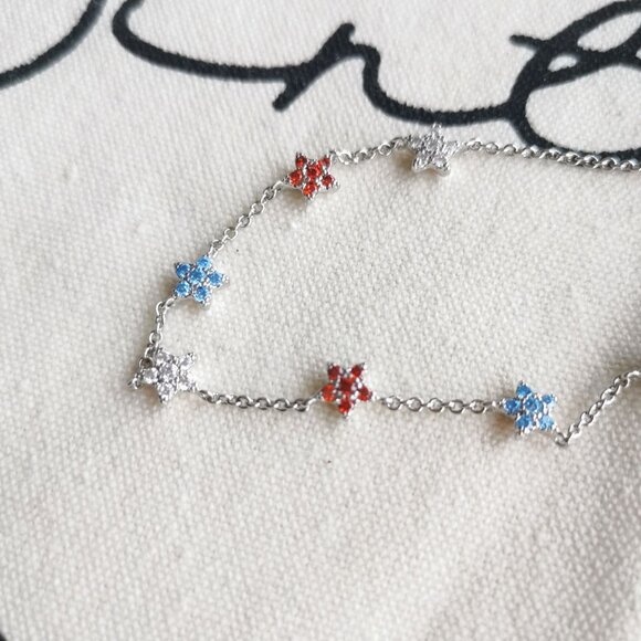 Kendra Scott Chain Bracelet - Sierra Star - Crystal Silver - Picture 4 of 5